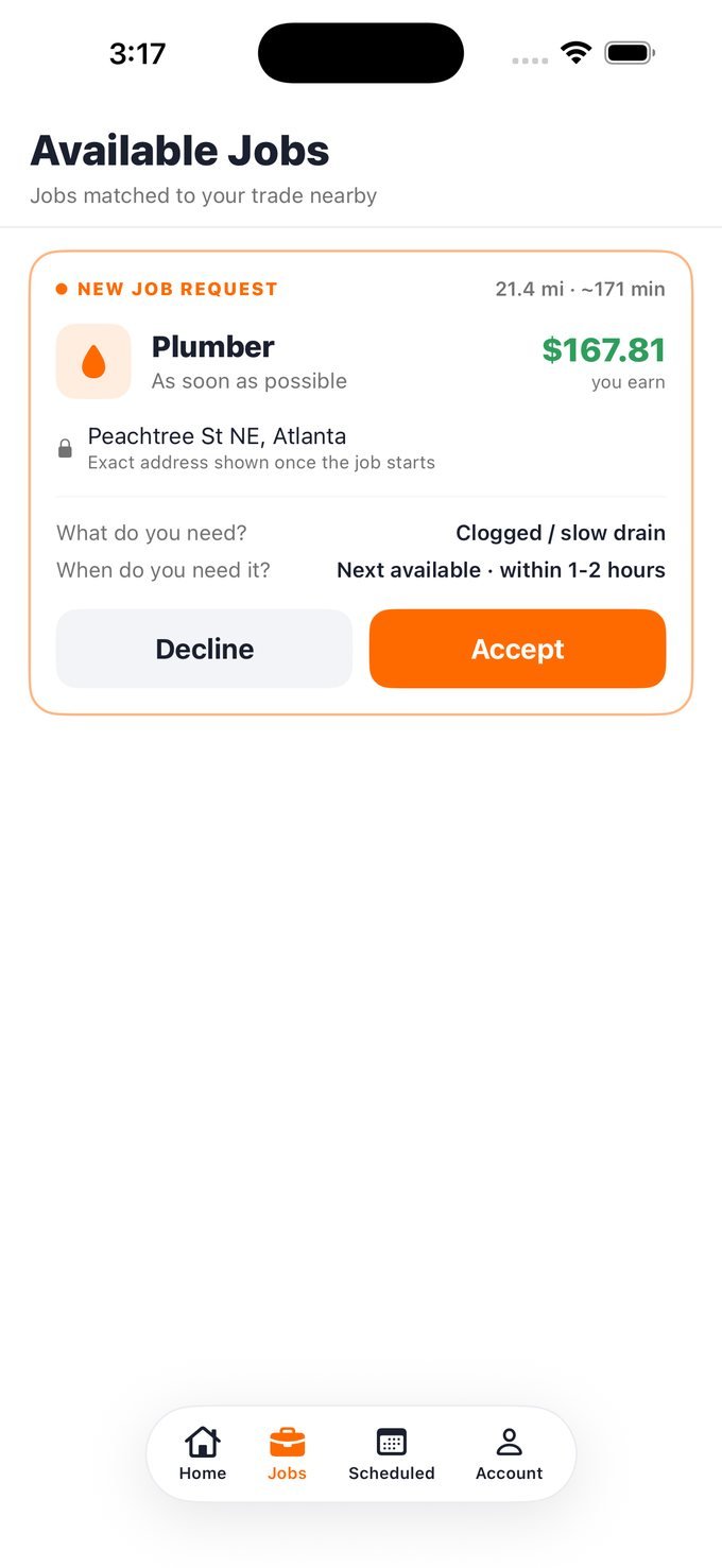 Available jobs nearby